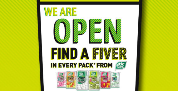Tic Tac Offers Chance to ‘Find a Fiver’ in £1.7m Campaign