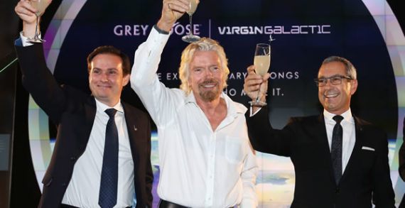 Grey Goose Vodka & Virgin Galactic Partnership Takes Flight