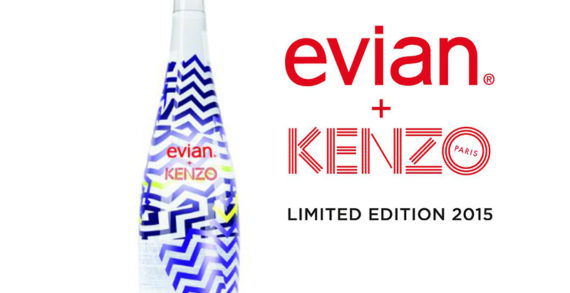 evian & KENZO Partner To Release 2015 Limited Edition Bottle