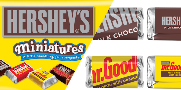 Hershey’s Miniatures Sheds Its Old Packaging Design For A Modern Update