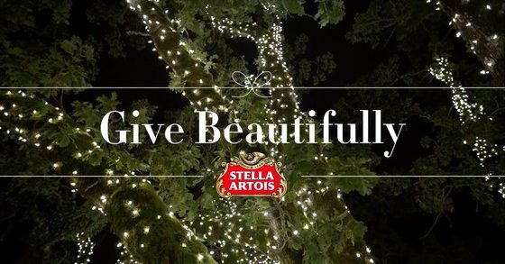 Stella Artois Inspires to #GiveBeautifully by Giving Holiday TV Ads Away As a Gift