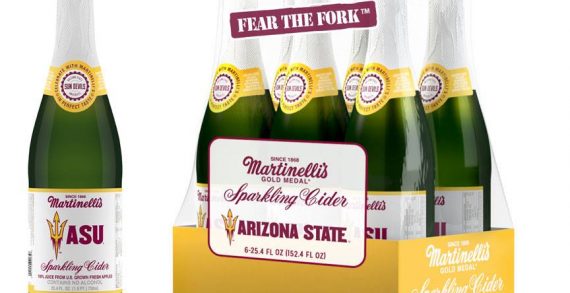 Martinelli’s Releases Arizona State Commemorative Label Sparkling Cider