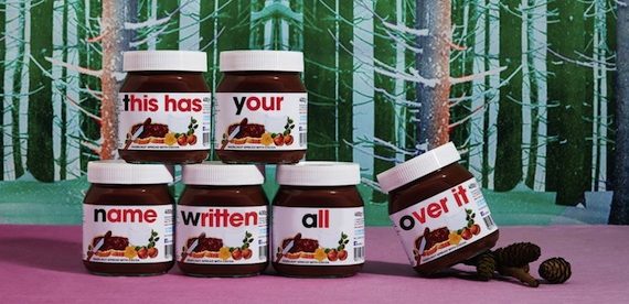 You Can Now Have A Personalized Jar Of Nutella With Your Name On It