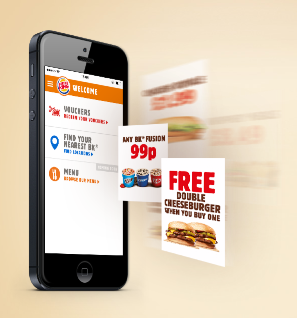 Burger King Gets Personal With Discount Mobile App – FAB News