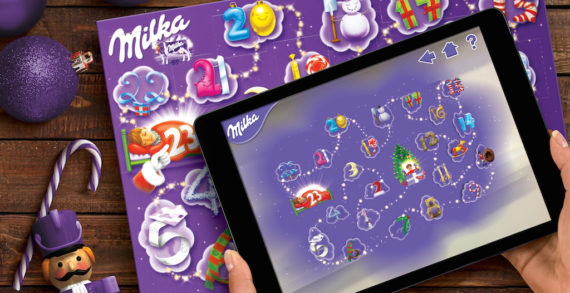 Taxi Creates World’s First Augmented Reality Advent Calendar For Milka