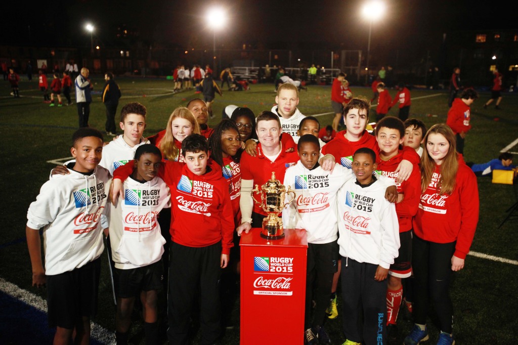 CocaCola Brian ODriscoll Surprise East London Teens F