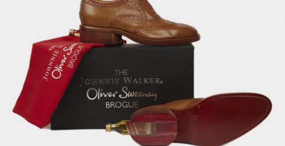 Oliver Sweeney Creates Shoes With Hidden Whisky Stash For Johnnie Walker