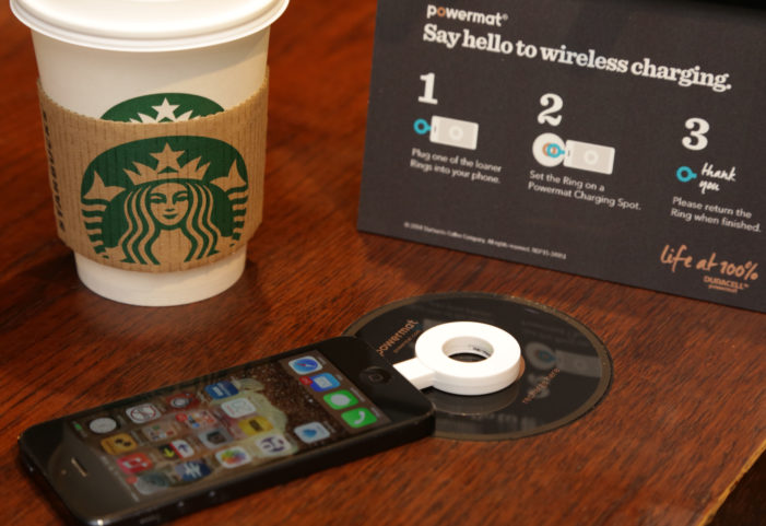 Wireless Charging Comes To Starbucks UK