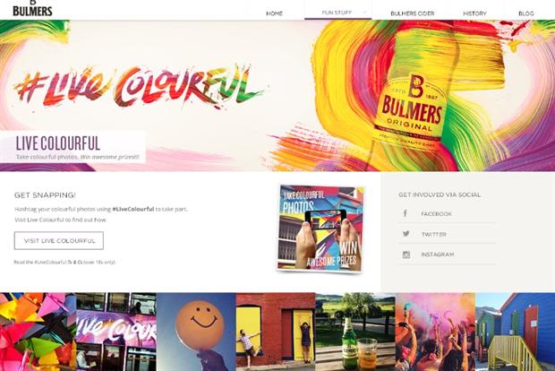 Bulmers Gets First Dedicated ‘Live Colourful’ Brand Site