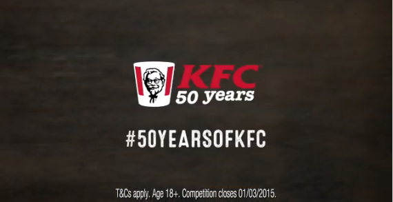 KFC Celebrates 50th Anniversary With Year-long #50YearsOfKFC Push