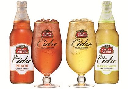 Stella Artois Cidre Launches Peach & Elderflower Variants