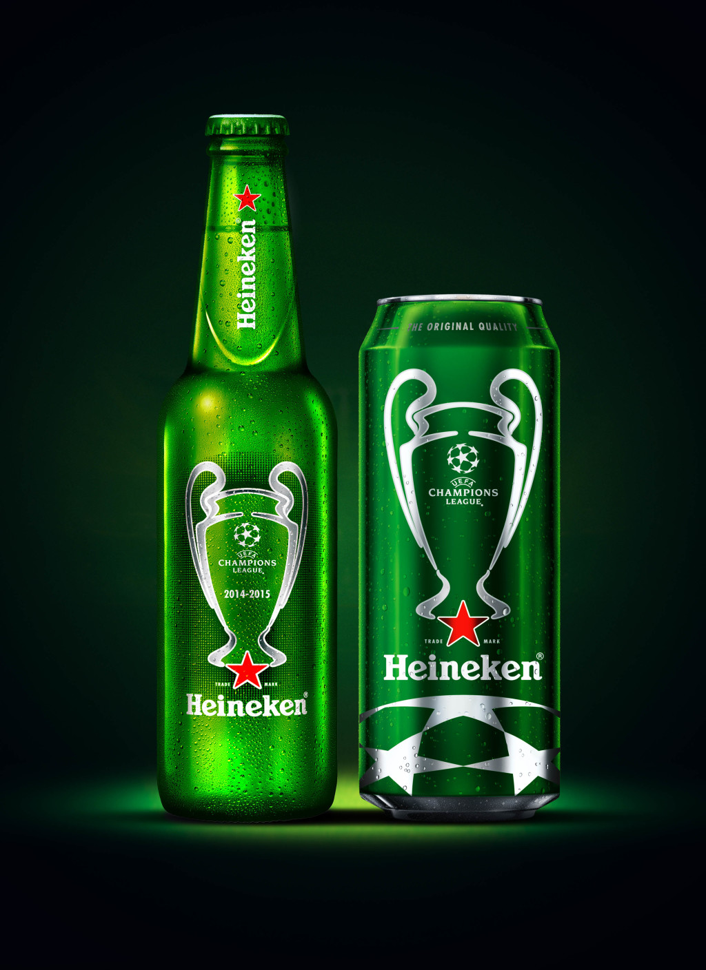 Bulletproof Designs Packaging Identity For Heinekens Uefa Champions