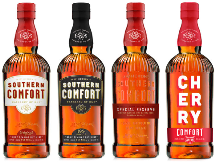 Southern Comfort Aims to Modernise Brand with Packaging Redesign
