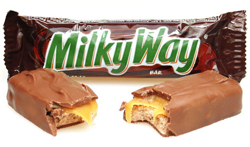 CAUTION: Eating A Milky Way Could Be Distracting