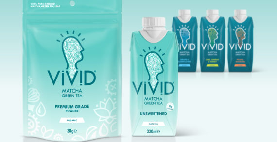 BrandOpus Design New Vivid Drinks Launches: Unsweetened Tea & Matcha Powder