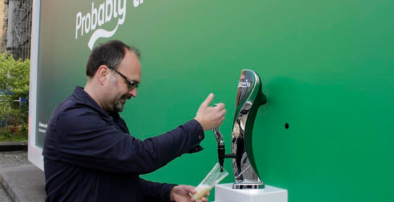 Carlsberg’s Beer Dispensing Poster is Probably the Best in the World