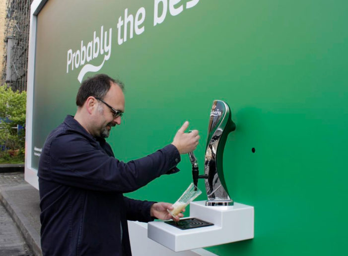 Carlsberg’s Beer Dispensing Poster is Probably the Best in the World