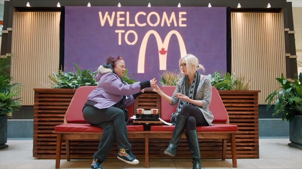 McDonald’s Creates a Special Bench to Bring Strangers Together