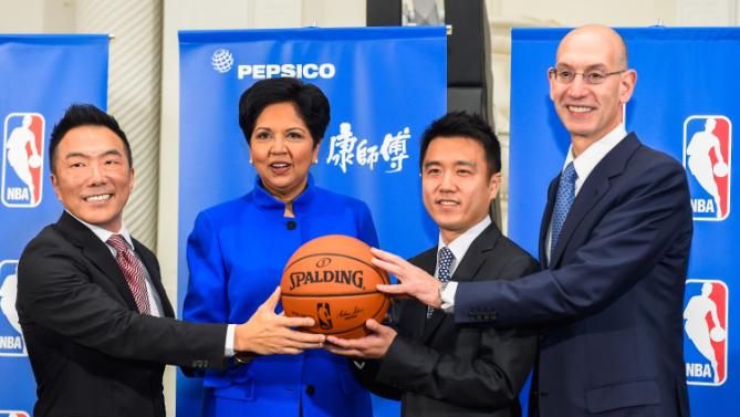 PepsiCo & NBA Announce Landmark Marketing Partnership