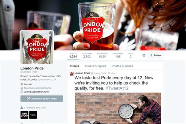 Fuller’s Offers Free Pints To Tweeting Londoners