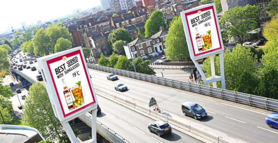 Pimm’s Launches Weather Activated OOH Campaign