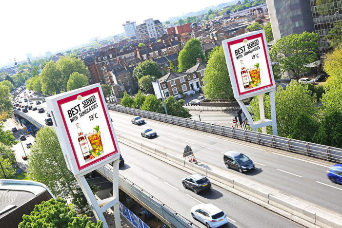 Pimm’s Launches Weather Activated OOH Campaign