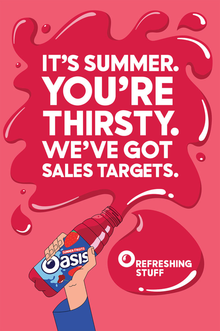 Oasis Takes a Humorous Look at Modern Life with New Campaign