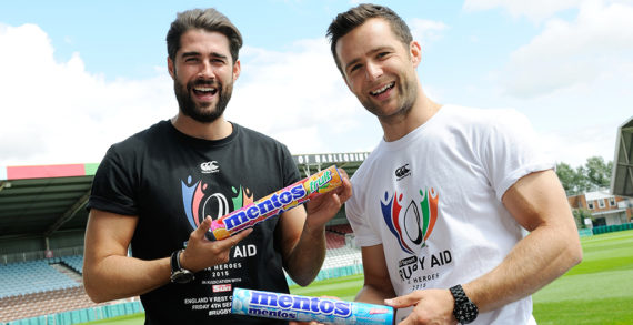 Mentos Unveiled As Official Sponsor To BT Sport Rugby Aid 2015