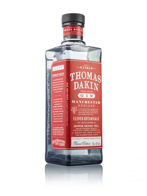 Here Designs Packaging & Identity For New Artisanal Gin Brand Thomas Dakin