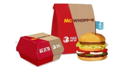 Burger King Suggests a Hybrid ‘McWhopper’ as a ‘Truce’ with McDonald’s
