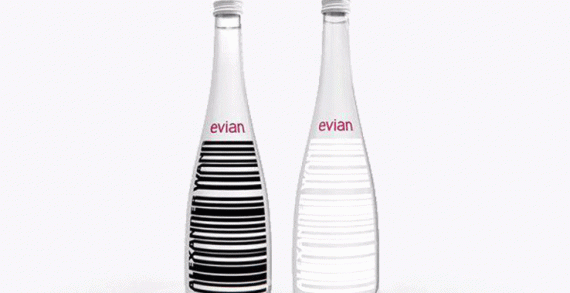 evian & Designer Alexander Wang Release 2016 Limited Edition Bottle