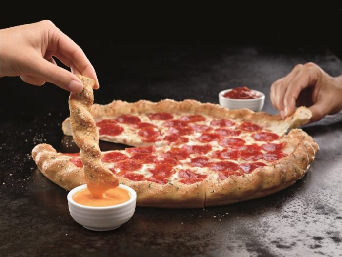 Pizza Hut Unites Pizza & Breadsticks with New Twisted Crust Pizza