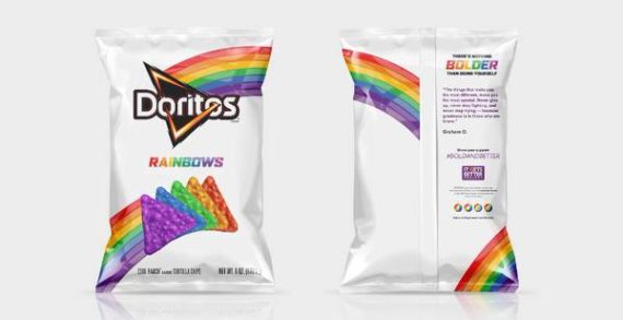 Doritos Launch Limited-Time Rainbow Chips in Support of the LGBT Community