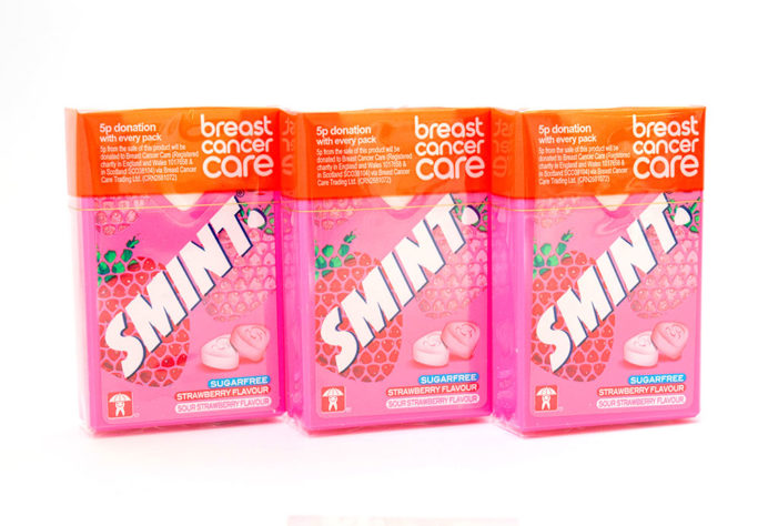 Smint Puts a Sweetener on Sales with New Breast Cancer Care Partnership