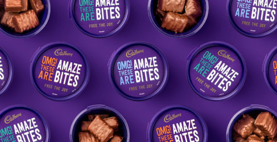 Robot Food Creates Cadbury Amazebites Branding for Premier Foods