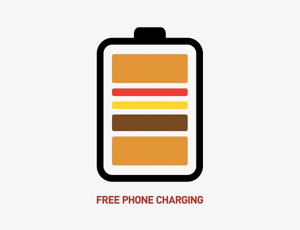 McDonald’s UK Unveils New Logo to Promote Free Phone Charging Service