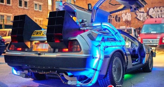 Hitch a Ride Back to the Future with Pepsi Max’s Uber DeLorean