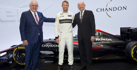 Chandon Becomes Official Partner of the McLaren Honda F1 Team