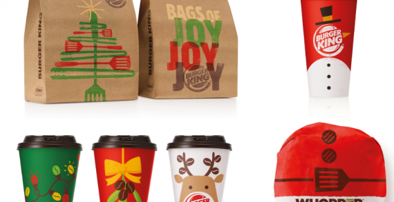 Burger King & Turner Duckworth Launch New Christmas Packaging