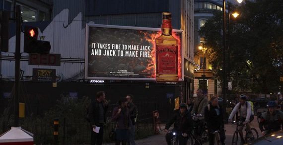Jack Daniel’s Launches Tennessee Fire with OOH Campaign