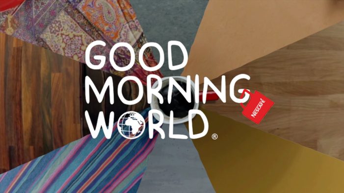 Nescafé Partners Facebook For Interactive Video First #GoodMorningWorld