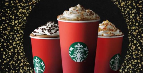 Starbucks Unveils Christmas #RedCups with Socially Charged Installation