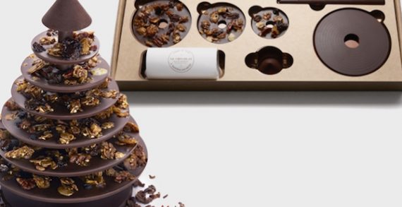 Le Chocolat Unveils Flat-Packed Chocolate Tree that You Can Enjoy this Christmas