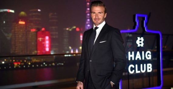 David Beckham Welcomes Guests to Haig Club Shanghai