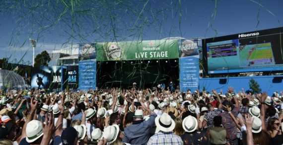 Heineken Celebrates 20th Anniversary of its Tie-up with The Australian Open