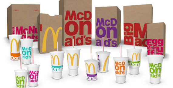 McDonald’s Unveils Refreshingly Bold Packaging Design For 2016