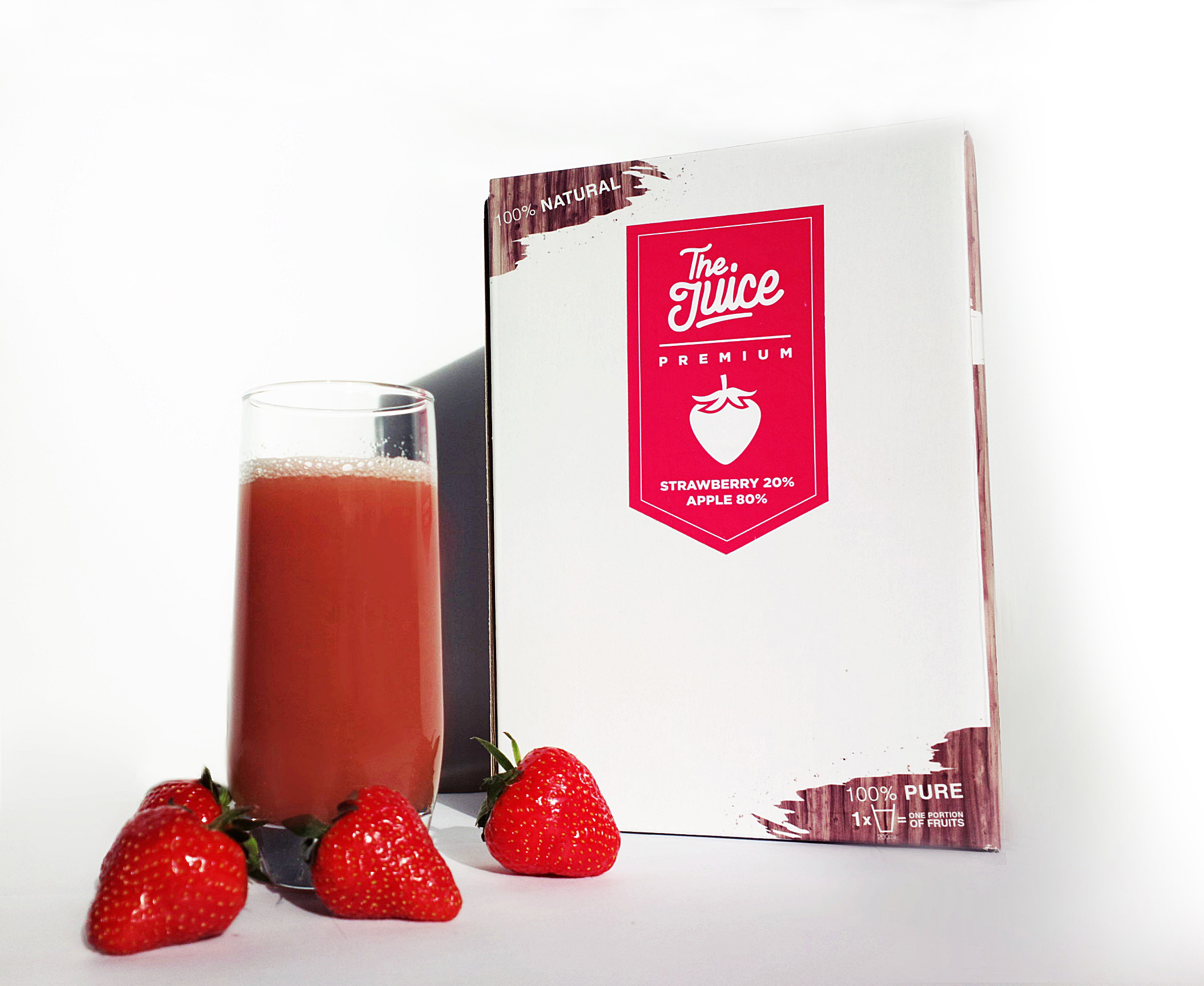 The Juice Premium Strawberry & Apple 3L