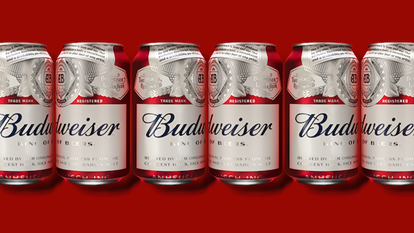 Budweiser’s New Packaging Ditches Bowtie to Revisit Classic Identity