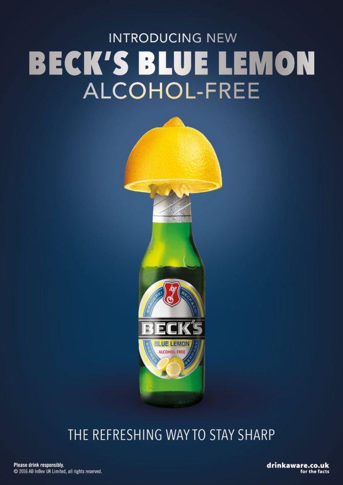 AB InBev Launches Beck’s Blue Lemon – Refreshing Way to Stay Sharp