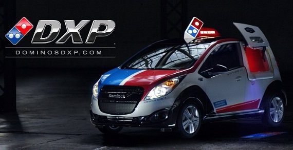 Dominos Unveil New Ads for DXP Delivery Car Launch in the US